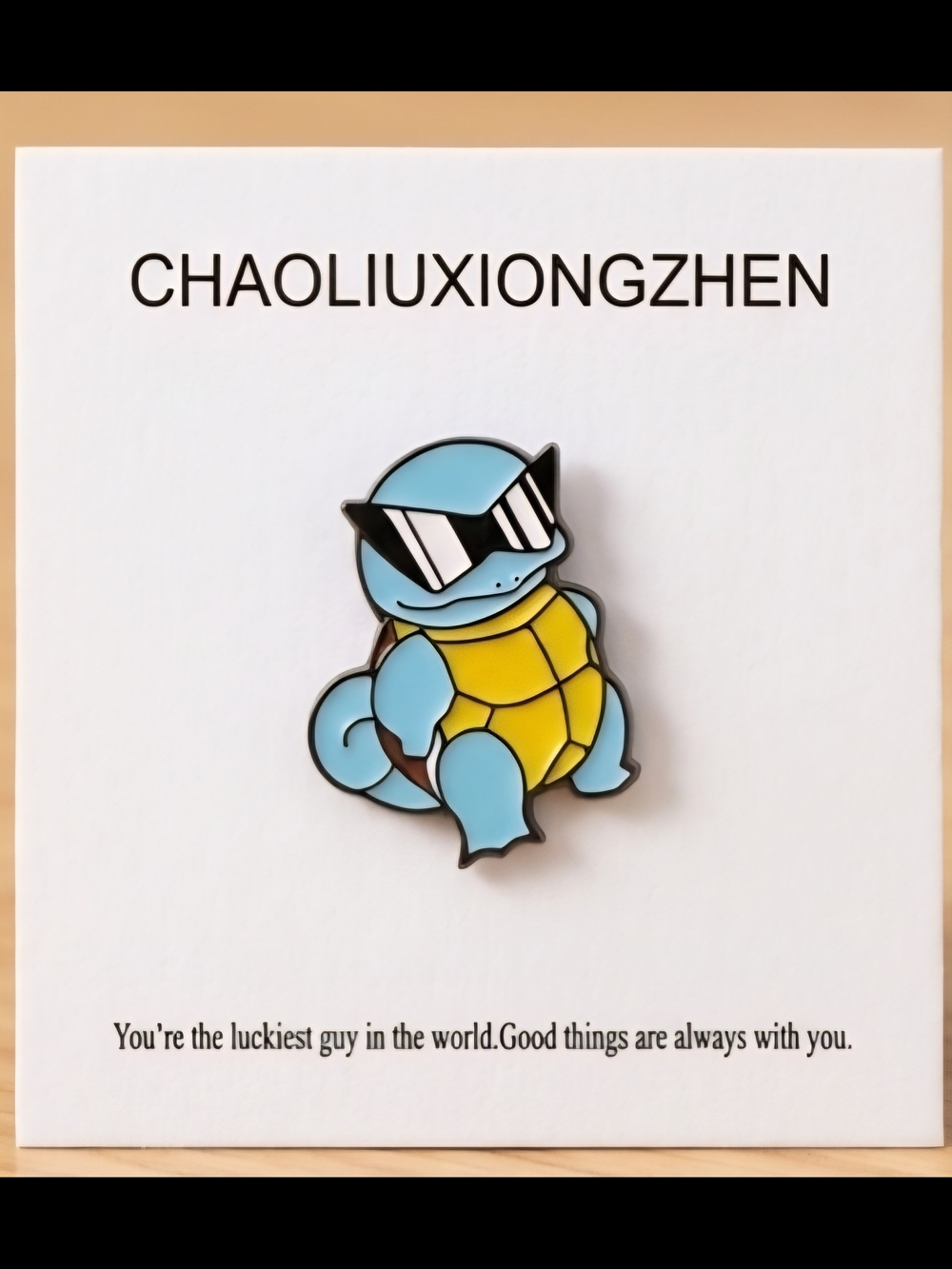 Cool Squirtle Enamel Pin (Bundle Pricing Available)